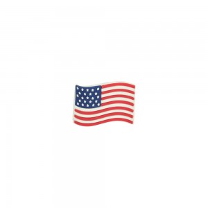 Crocs American Flag Men Jibbitz Charms | ZXFLQN956