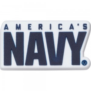 Crocs Armed Forces Navy Men Jibbitz Charms | ECTZIY861