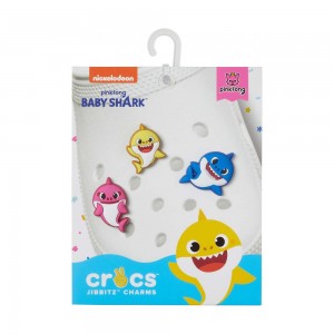 Crocs Baby Shark 3 Pack Men Jibbitz Charms | KGRNYZ219