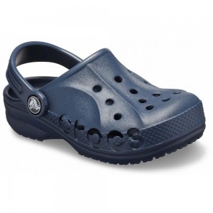Crocs Baya Kids' Clogs Navy | LZHTBY965