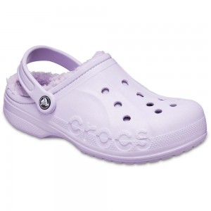 Crocs Baya Lined Men Clogs Pink | EXWDNY507
