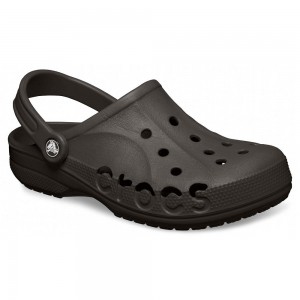 Crocs Baya Men Clogs Black / Grey | EJUVYN670