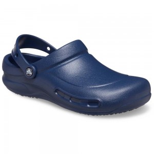 Crocs Bistro Men Clogs Navy | WCVPLZ708