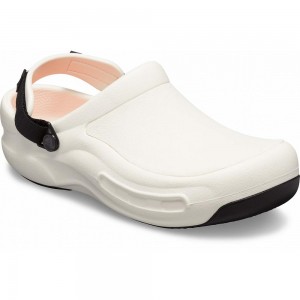 Crocs Bistro Pro LiteRide™ Men Clogs Beige | ERBNJS645