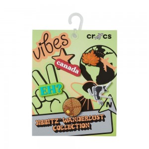 Crocs Canada Wanderlust Collection 5 Pack Men Jibbitz Charms | OASYEU156
