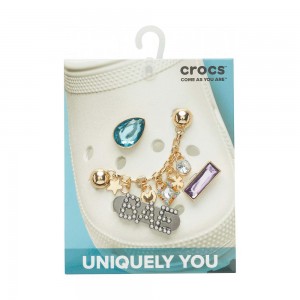 Crocs Charm Chain 5New Zealand -Pack Men Jibbitz Charms | JAWIHX983