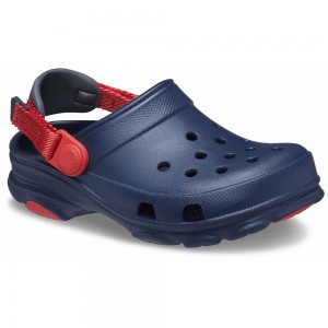 Crocs Classic AllNew Zealand -Terrain Kids' Clogs Navy | OTYFUM239
