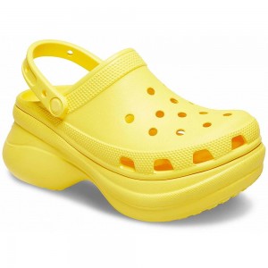 Crocs Classic Bae Women Clogs Yellow | ESBLXO517