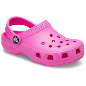 Crocs Classic Kids' Clogs Pink | JKYVIN091