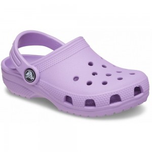 Crocs Classic Kids' Clogs Purple / Pink | ZERPCV095