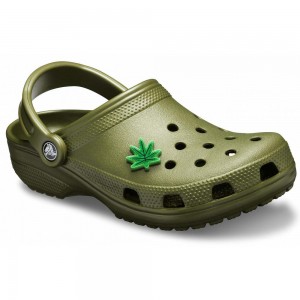 Crocs Classic Men Clogs Olive | PRWZFS794