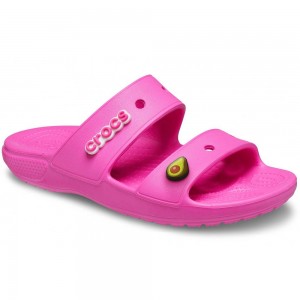 Crocs Classic Men Sandals Pink / Purple | GLMOZV984