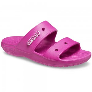 Crocs Classic Men Sandals Pink | YZUFCW905