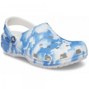 Crocs Classic Out of this World II Men Clogs Blue / White | IQKDON568