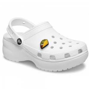Crocs Classic Platform Women Clogs White | YSAEKW365