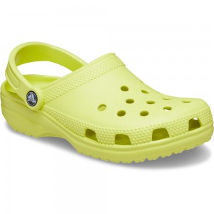 Crocs Classic Women Clogs Green | RFXIBQ875