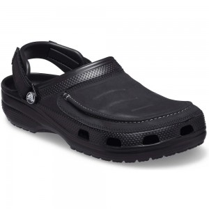 Crocs Classic Yukon Vista II Men Clogs Black | WMBEJX150