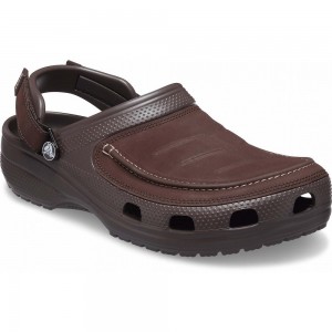 Crocs Classic Yukon Vista II Men Clogs Coffee | VLRSQM438