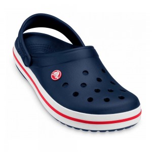 Crocs Crocband™ Men Clogs Navy | DQSFWH319