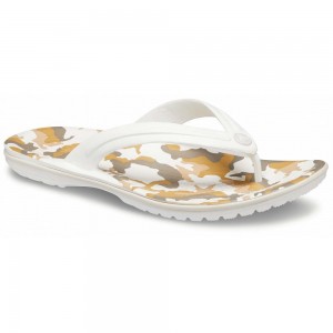 Crocs Crocband™ Printed Women Flip Flops Brown | OPTWCG652