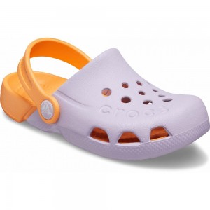 Crocs Electro Kids' Clogs Purple | ICGQUA659