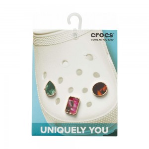 Crocs Elevated Gem 3New Zealand -Pack Men Jibbitz Charms | DQBKZI601