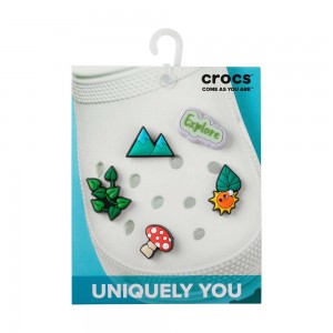 Crocs Explore 5 Pack Men Jibbitz Charms | BWETIR450
