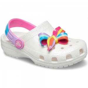 Crocs Fun Lab JoJo Siwa Kids' Clogs White | JDINXA016