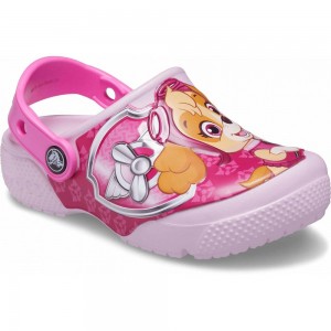 Crocs Fun Lab Paw Patrol™ Patch Kids' Clogs Pink | GVUDOZ510