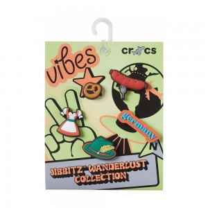 Crocs Germany Wanderlust Collection 5 Pack Men Jibbitz Charms | FIWSEK864