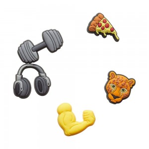 Crocs Get Swole 5New Zealand -Pack Women Jibbitz Charms | ITEADP297