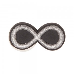 Crocs Glitter Infinity Symbol Men Jibbitz Charms | BZSJGH458
