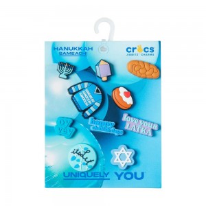 Crocs Hanukkah 10 Pack Men Jibbitz Charms | TDAJCI832