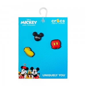 Crocs Mickey Mouse Pack Men Jibbitz Charms | ETCMWI049