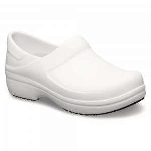 Crocs Neria Pro II Women Clogs White | VLOIEM934