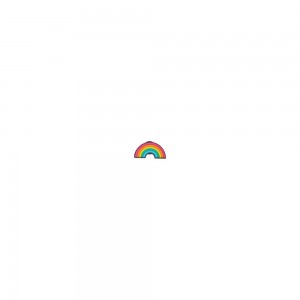 Crocs Rainbow Peg Men Jibbitz Charms | SQFAJT135