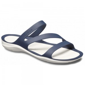 Crocs Swiftwater™ Women Slides Navy | BFYCNW634