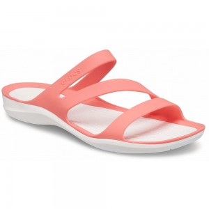 Crocs Swiftwater™ Women Slides Pink | EMBNAR148