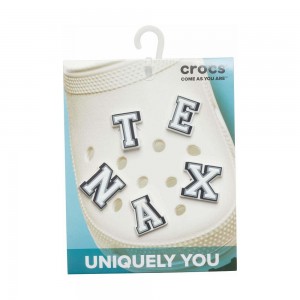 Crocs Texan 5 Pack Men Jibbitz Charms | JBMGTR801