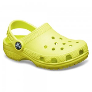 Crocs Toddler Classic Kids' Clogs Green | XDQPAS204