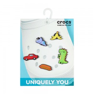Crocs Young Boy Cartoons 5 Pack Men Jibbitz Charms | EXYHCM136