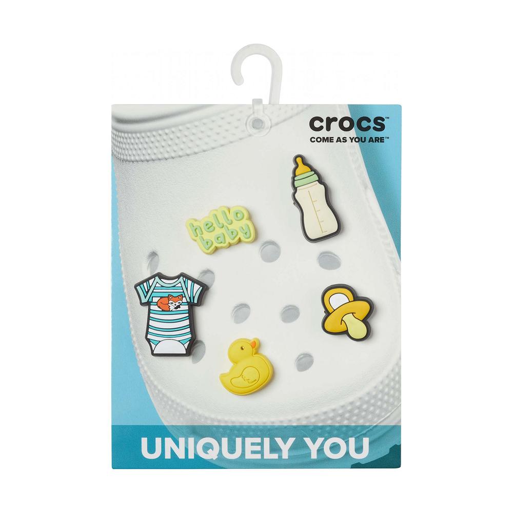 Crocs Baby Boom 5 Pack Men Jibbitz Charms | LIPEDR298