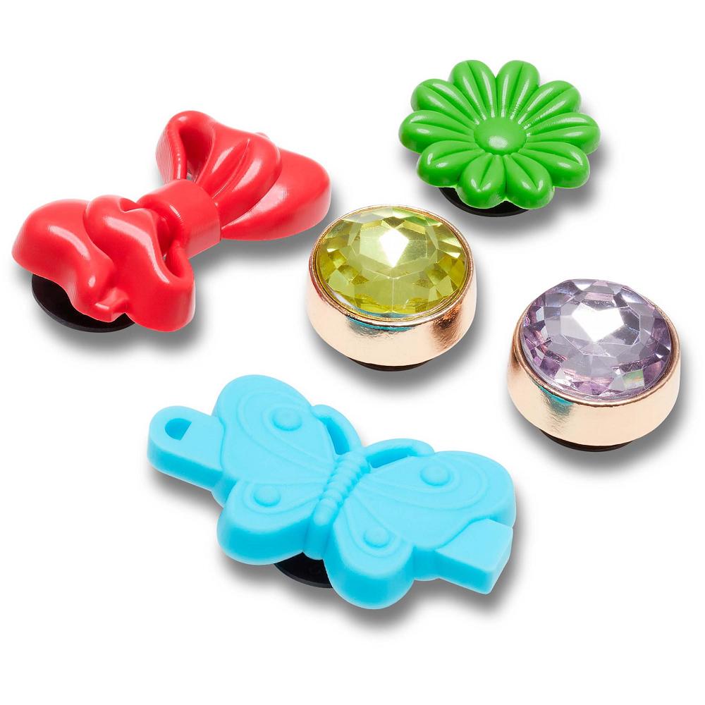 Crocs Barrett and Gem 5 Pack Women Jibbitz Charms | GZWPAE924