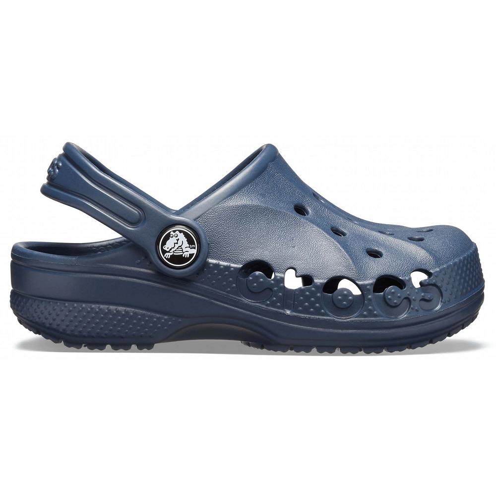 Crocs Baya Kids' Clogs Navy | LZHTBY965