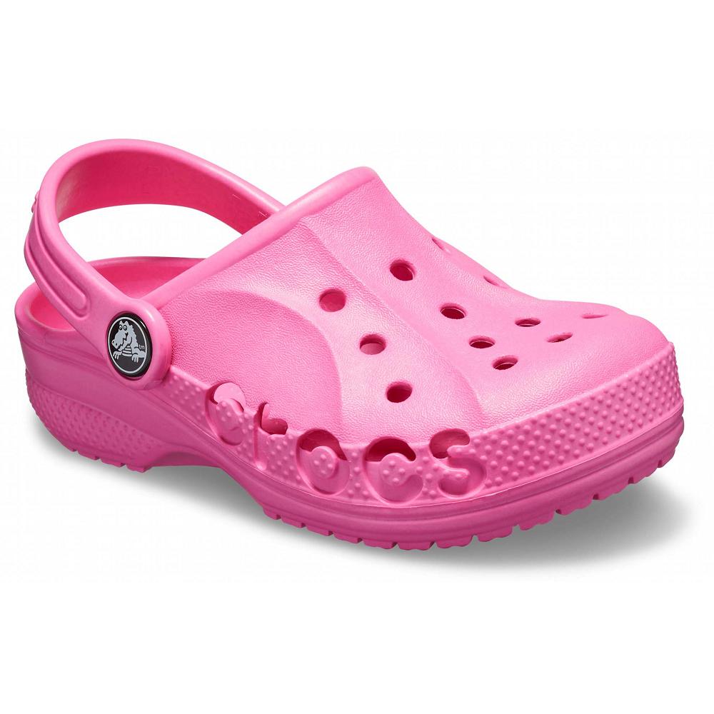 Crocs Baya Kids\' Clogs Pink | ZUAVEO593