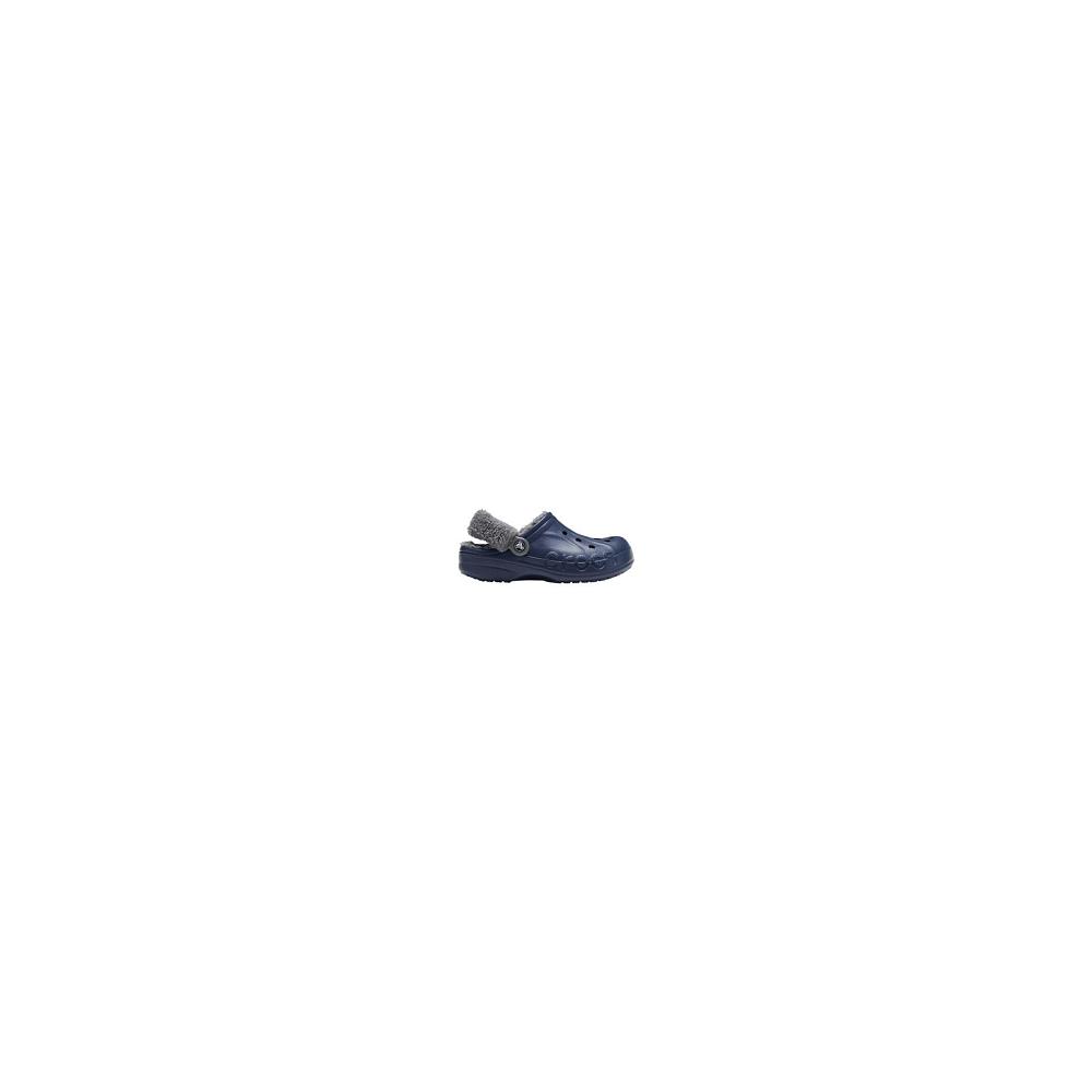 Crocs Baya Lined FuzzNew Zealand -Strap Men Clogs Navy | RTKZPX816