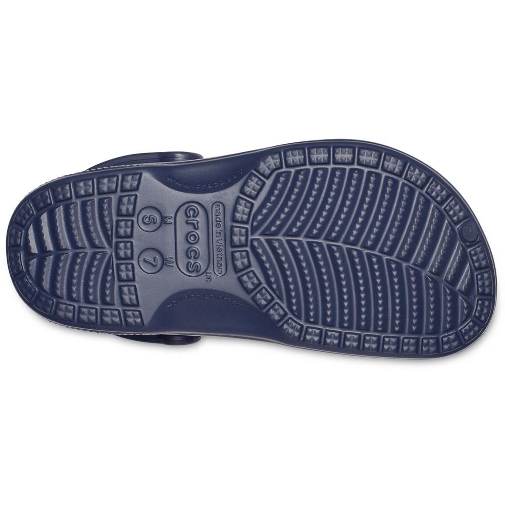 Crocs Baya Lined Men Clogs Navy | MWJYHC960