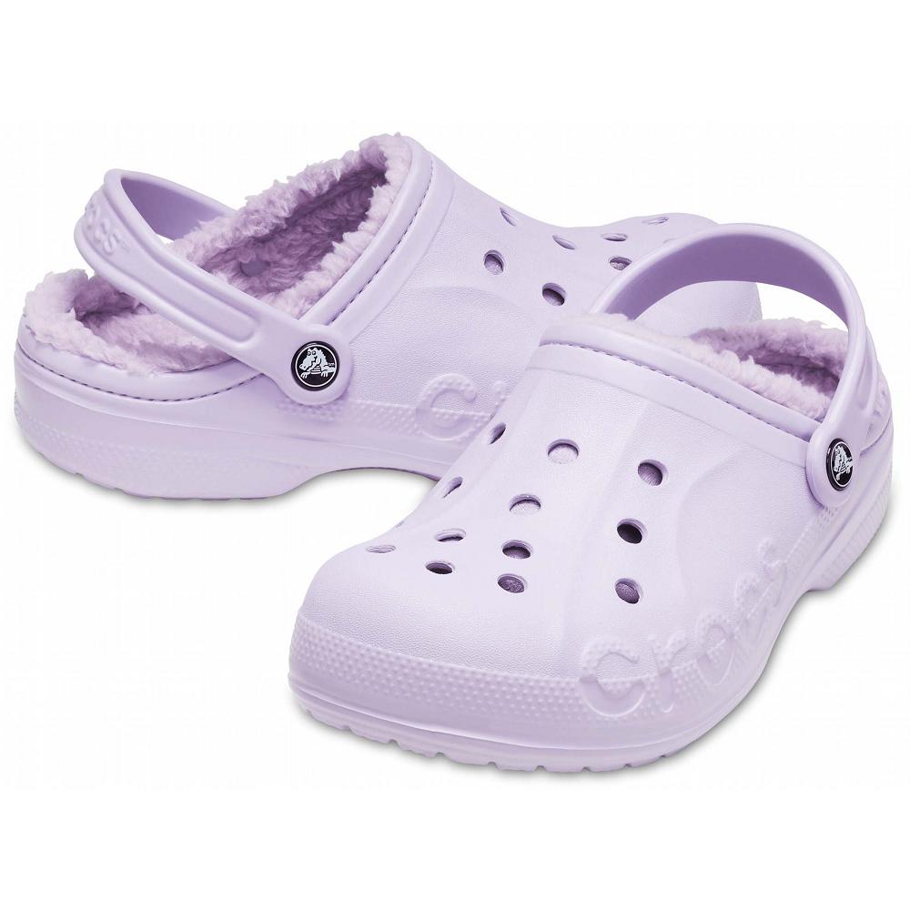 Crocs Baya Lined Men Clogs Pink | EXWDNY507