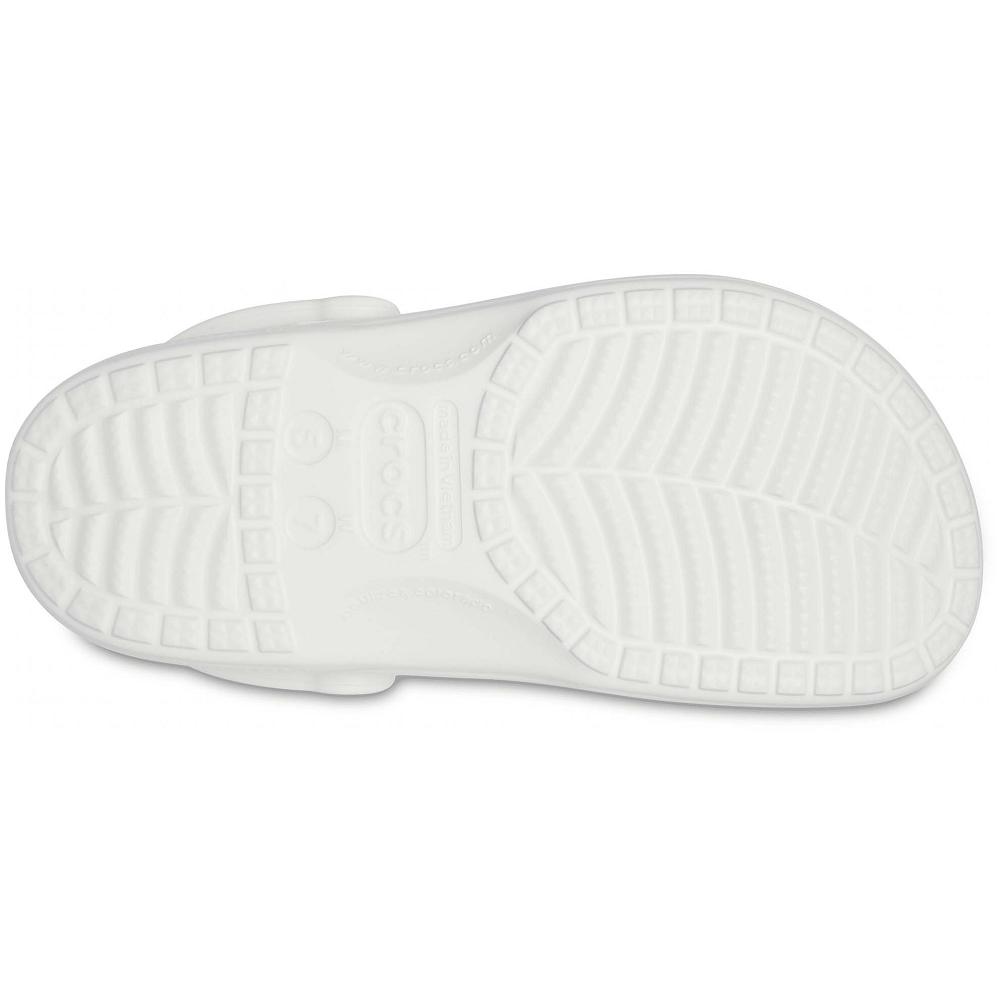 Crocs Baya Lined Women Clogs White | ZSHBOT456
