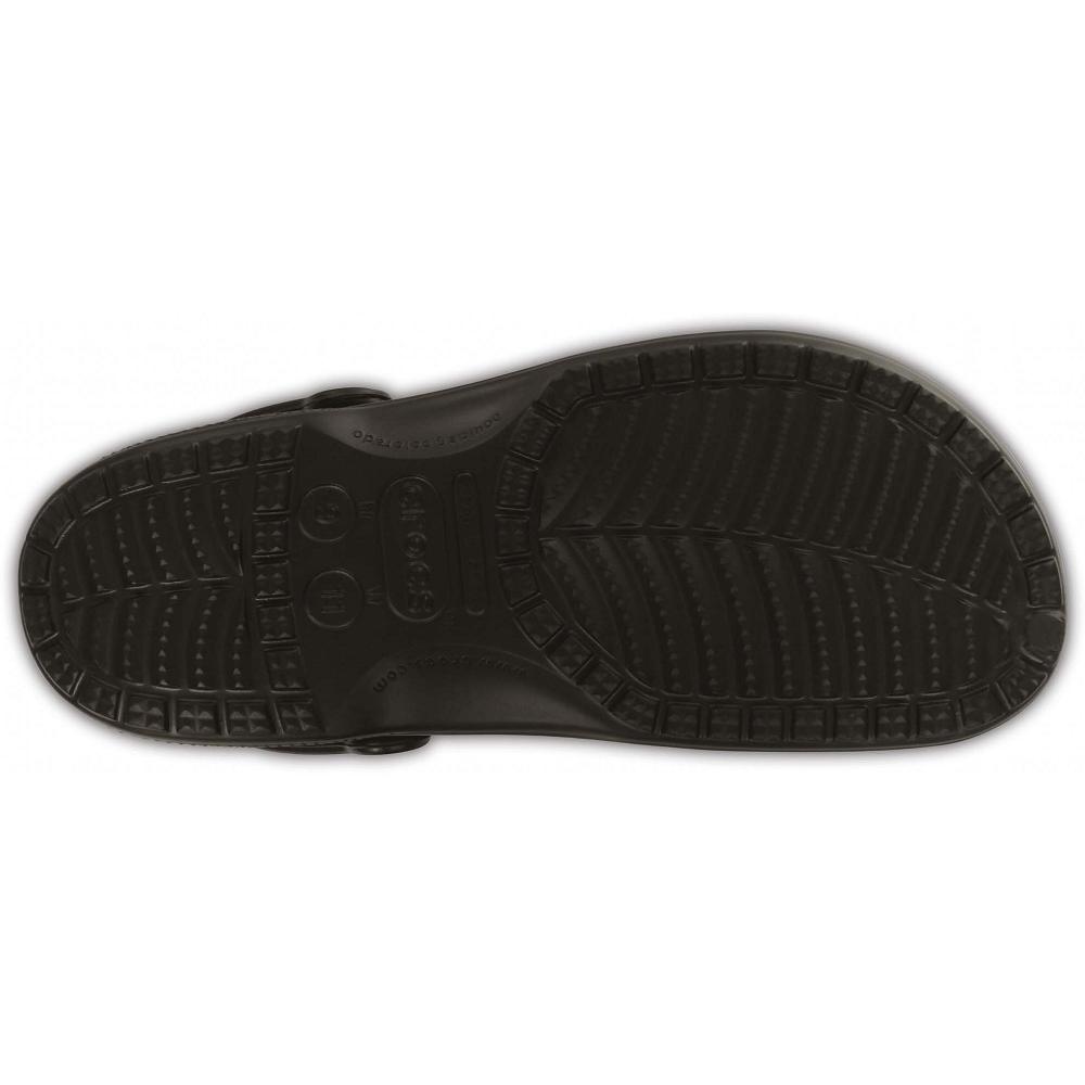 Crocs Baya Men Clogs Black / Grey | EJUVYN670
